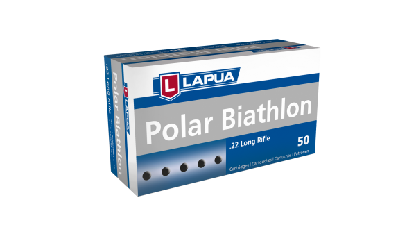 Lapua Kleinkalibermunition .22 LR 2,6g Lead Round Nose Polar Biathlon