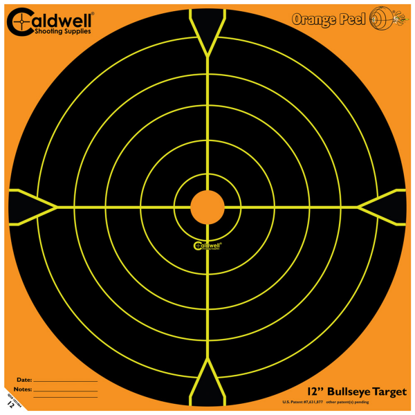 Caldwell Zielscheibe Bullseye Orange 12" (10 Stück)
