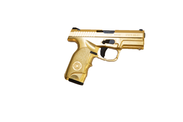 Steyr Arms Pistole M-A1 9 x 19 Schwarz Trapezvisierung GOLD