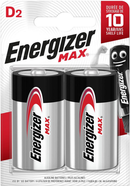 Energizer Batterie LR20 Mono D 1,5 Volt