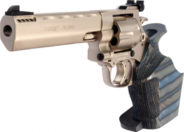 Weihrauch Revolver HW 357 Target Trophy Match .357 Mag. Silber