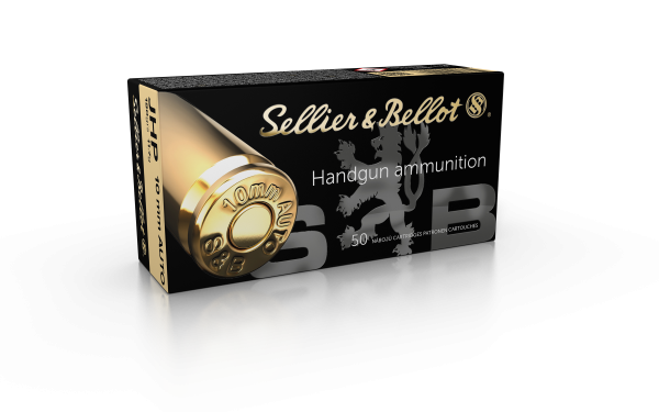 S&B Pistolenmunition 10 mm Auto 11,70g Jacketed Hollow Point
