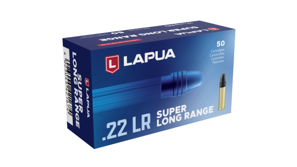 Lapua Kleinkalibermunition .22 LR 2,6g Lead Round Nose Super Long Range