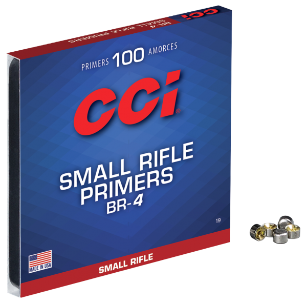CCI Zündhütchen Small Rifle BR4