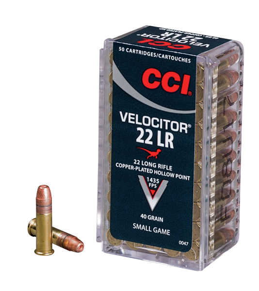 CCI Kleinkalibermunition .22 LR 2,6g Copper Plated Hollow Point Velocitor