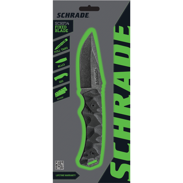 Schrade Messer Schwarz Clamp Pack