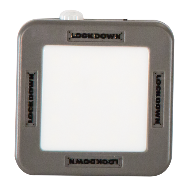 Lockdown Leuchten Grau 25 LED (2 Stück)