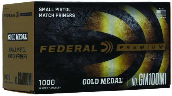 Federal Zündhütchen Gold Medal Small Pistol