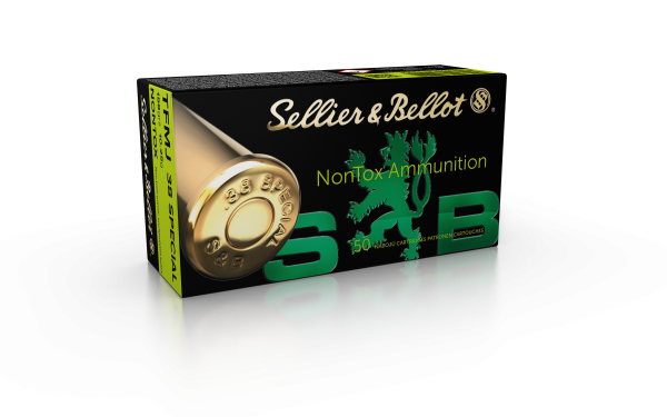 S&B Revolvermunition .38 Special 10,25g Total Metal Jacket Nontox