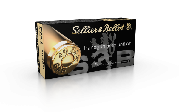 Sellier & Bellot Pistolenmunition .40 S&W 11,7g Full Metal Jacket