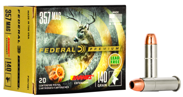 Federal Revolvermunition Premium .357 Mag. 9,10g Barnes Expander Vital Shok