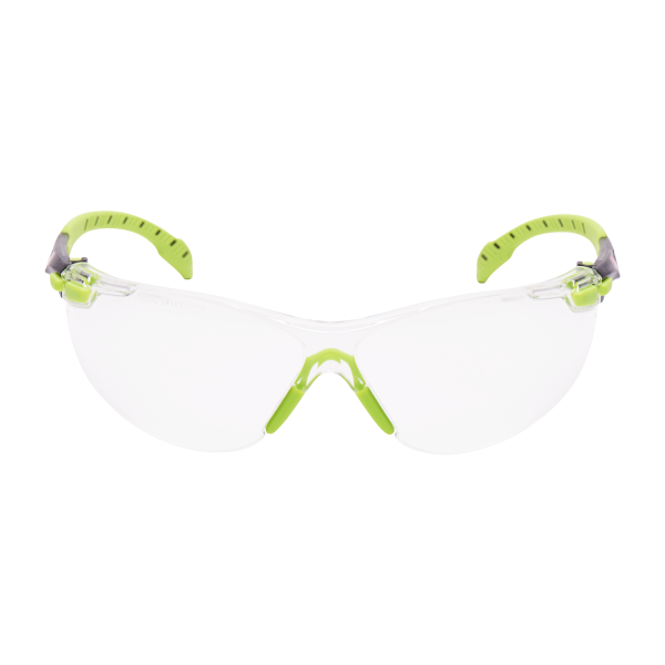 3M Peltor Schießbrille Solus 1000 Klar mit grünem Bügel