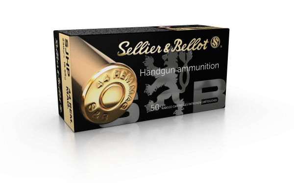 Sellier & Bellot Revolvermunition .44 Rem. Mag. 15,6g Semi Jacketed Hollow Point