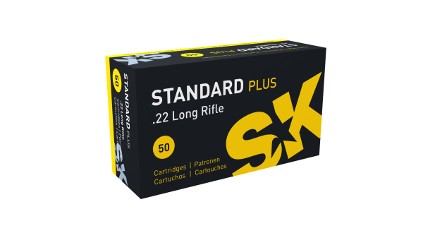 SK Kleinkalibermunition .22 LR 2,6g Lead Round Nose Standard Plus