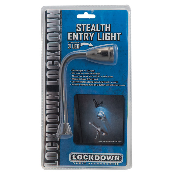 Lockdown Taschenlampe Schwarz Stealth Entry Light